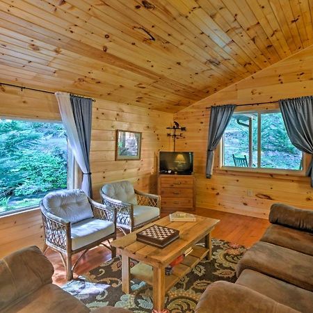 Bryson City Cabin With Fire Pit On Coopers Creek! 외부 사진