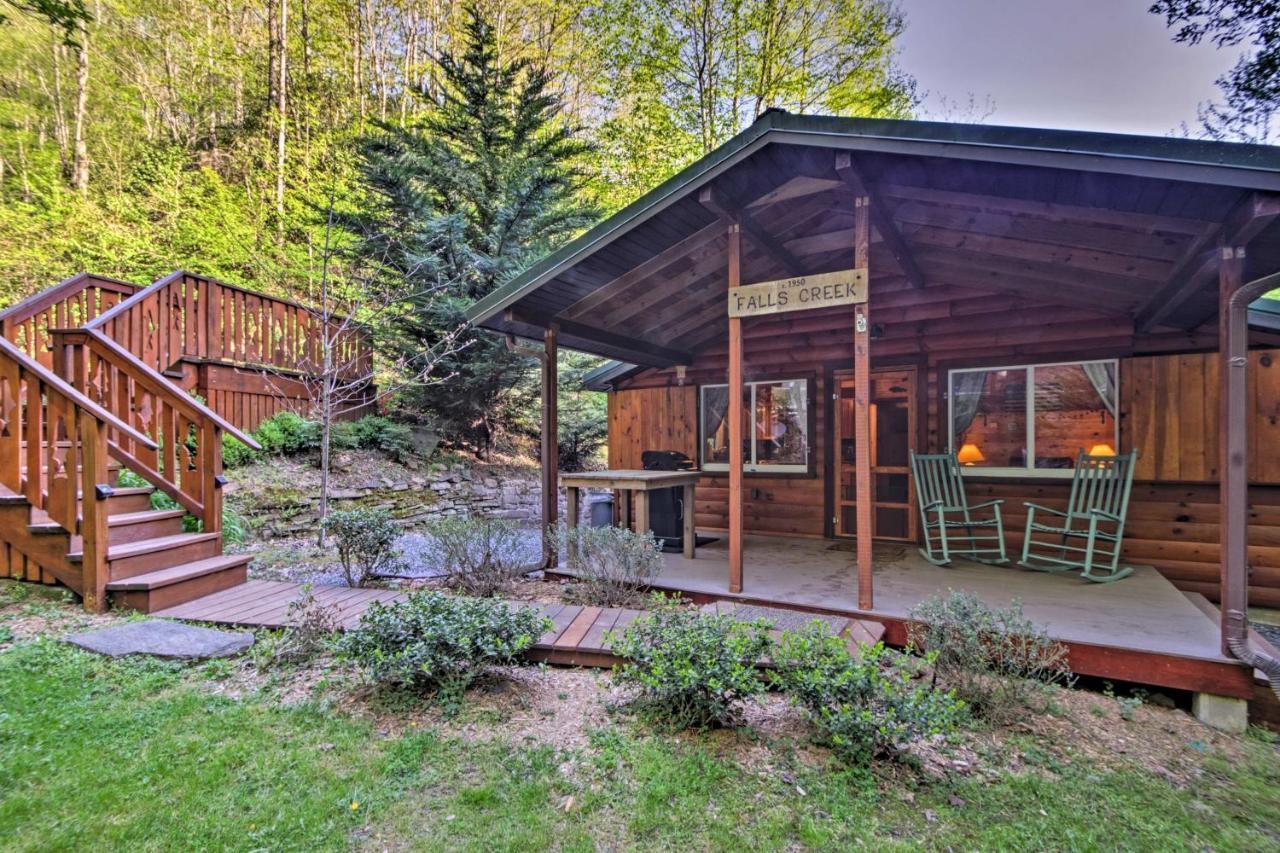 Bryson City Cabin With Fire Pit On Coopers Creek! 외부 사진
