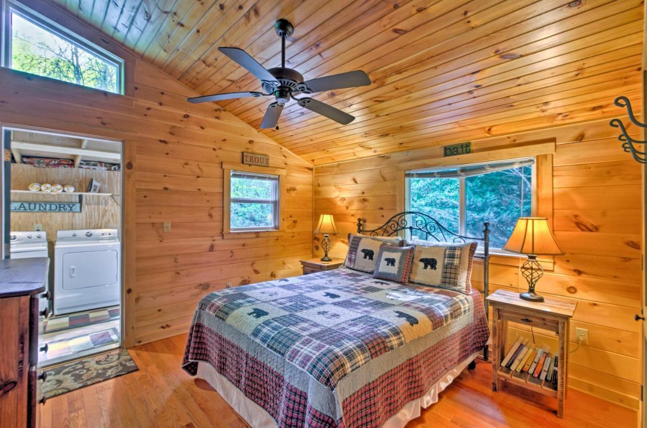 Bryson City Cabin With Fire Pit On Coopers Creek! 외부 사진