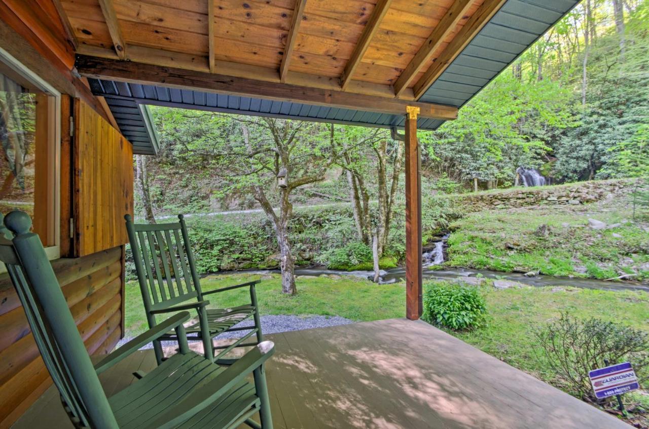 Bryson City Cabin With Fire Pit On Coopers Creek! 외부 사진