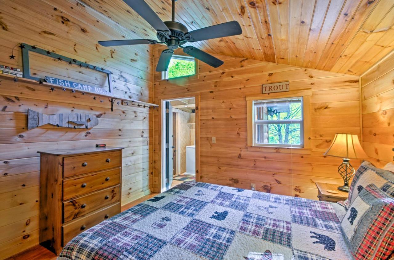 Bryson City Cabin With Fire Pit On Coopers Creek! 외부 사진